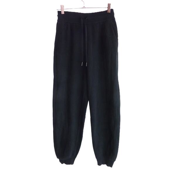 Lululemon Black Sweatpants Pants Size 4 Scuba, High-Rise Relax Jogger - Picture 1 of 4